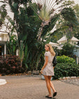 Rhythm - Rumi Check Cap Sleeve Mini Dress