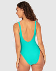 Rococco V Neck One Piece Swimsuit - Larx