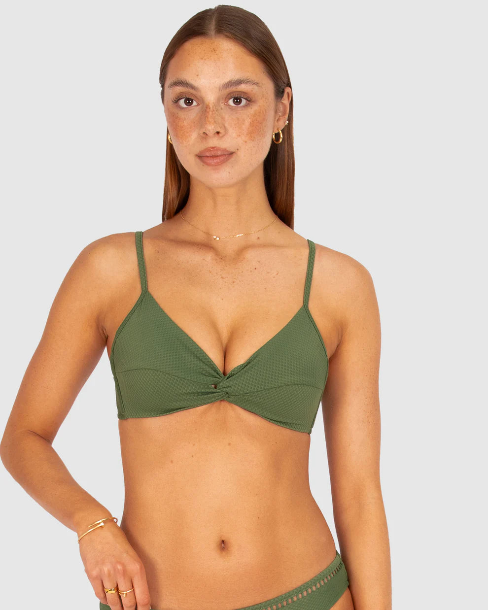 Baku - Rococco Twist Bralette Bikini Bra - Larx
