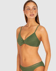 Baku - Rococco Twist Bralette Bikini Bra - Larx