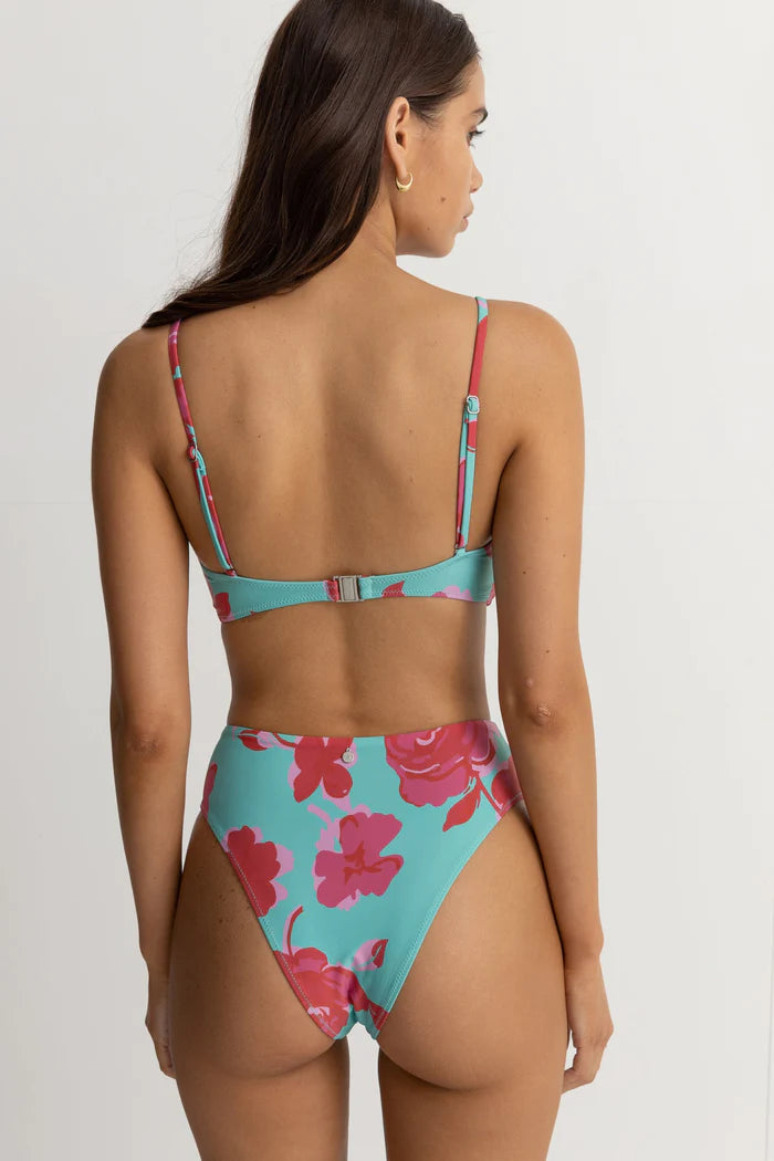 Rhythm - Inferna Floral Knotted Bandeau Top - Larx