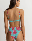 Rhythm - Inferna Floral Knotted Bandeau Top - Larx