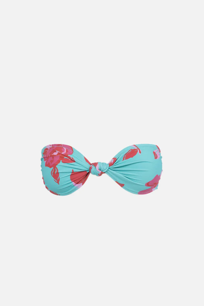 Rhythm - Inferna Floral Knotted Bandeau Top - Larx
