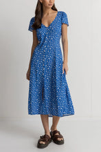 Load image into Gallery viewer, Rhythm - Elodie Floral Cap Sleeve Midi Dress
