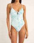 Rhythm - Serenity Floral Tie Front One Piece