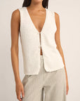 Rhythm - Adele Longline Knit Vest