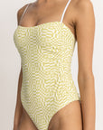 Rhythm - Horizon Scrunched Side One Piece - Larx
