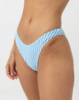 Rhythm - Sunbather Stripe Hi Cut Pant - Larx