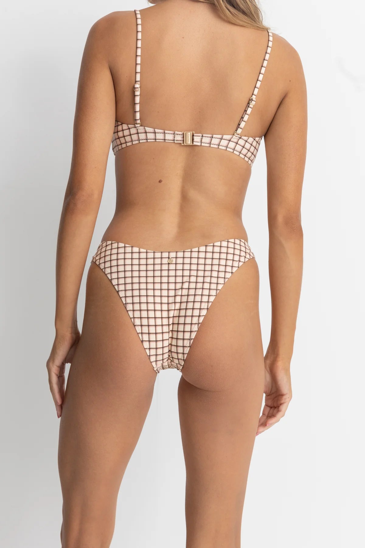 Rhythm - Rumi Check Hi Cut Pant - Larx