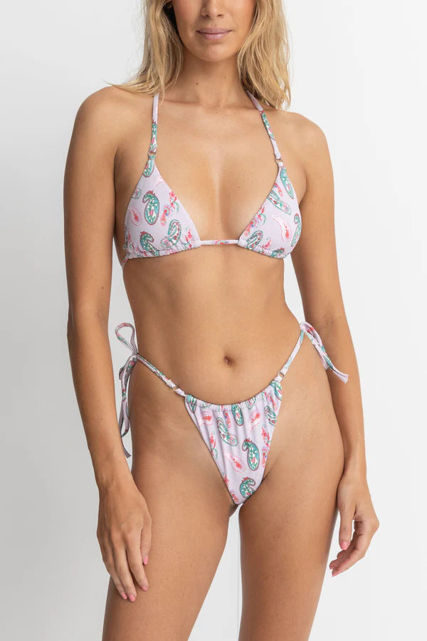Rhythm - Brooklyn Paisley Slide Tri Top - Larx