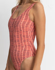 Rhythm - Sahara Tie Dye Scoop Neck One Piece - Larx