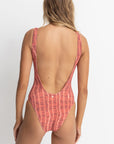 Rhythm - Sahara Tie Dye Scoop Neck One Piece - Larx