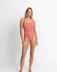 Rhythm - Sahara Tie Dye Scoop Neck One Piece - Larx