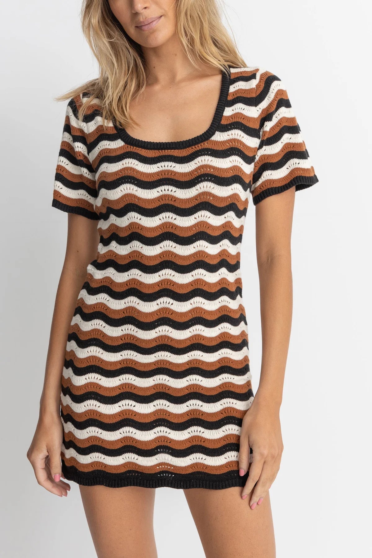 Rhythm - Venice Knit Mini Dress - Larx