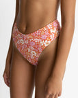 Rhythm - Luna Floral Deep V Hi Waist Pant - Larx