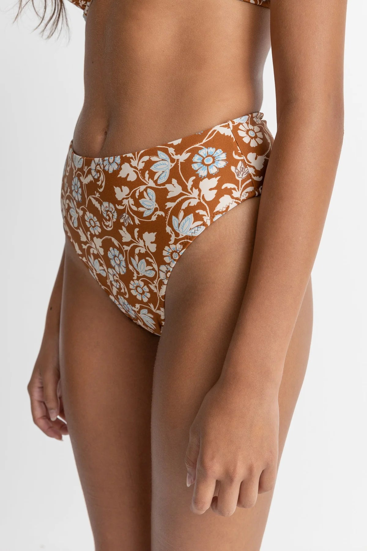Rhythm - Highland Paisley Hi Waist Pant - Larx