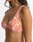 Rhythm - Luna Floral Underwire Top - Larx