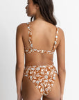 Rhythm - Highland Paisley Support Hidden Underwire Top - Larx