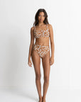 Rhythm - Highland Paisley Support Hidden Underwire Top - Larx