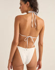 Rhythm - Brighton Eyelet Slide Triangle Top - Larx