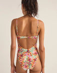 Rhythm - Sierra Floral Tie Front One Piece - Larx
