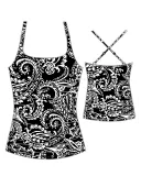 Baku - Santa Cruz D-E Cup Square Neck Singlet Top - Larx