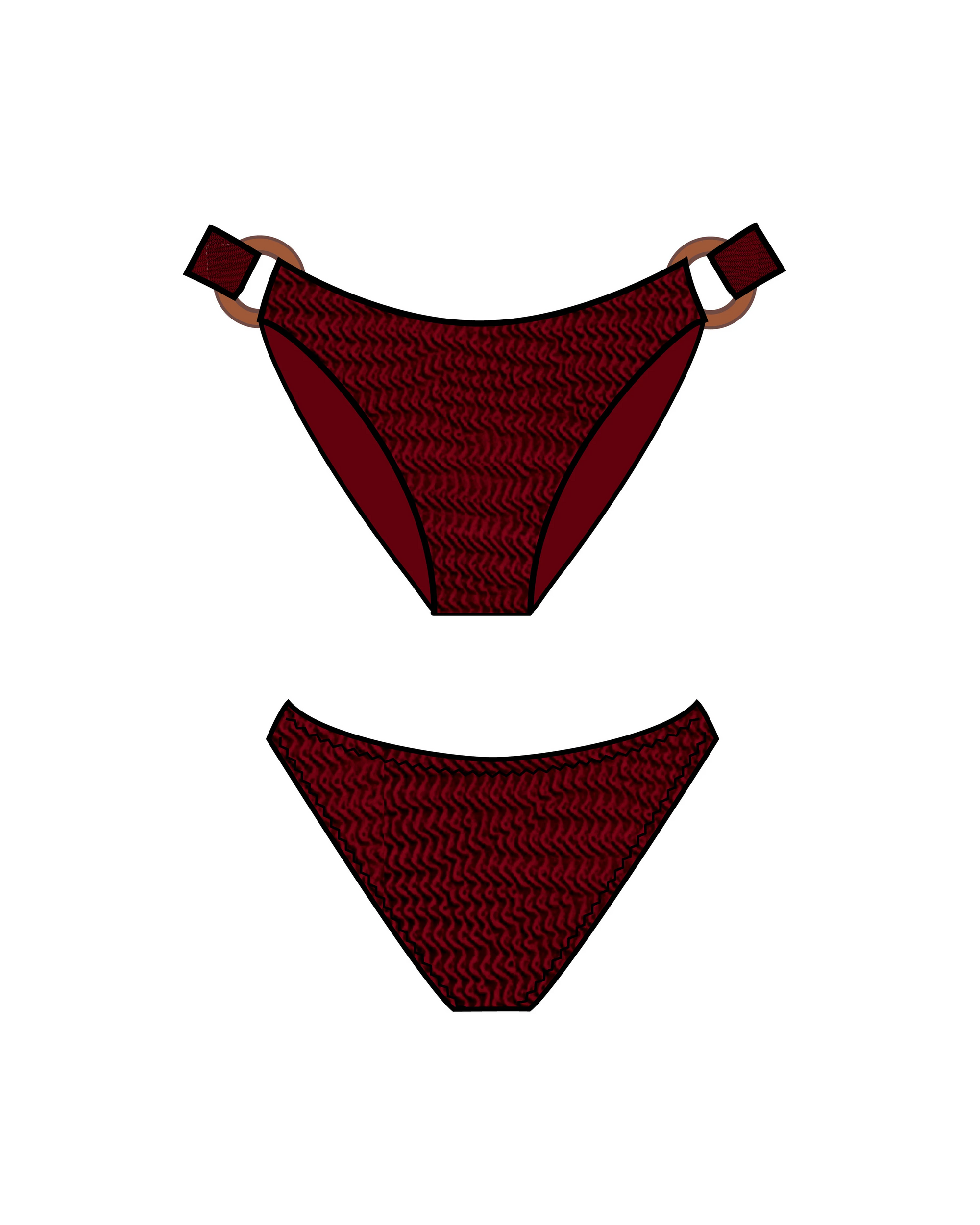Baku - Ibiza Brazilian Pant - Larx