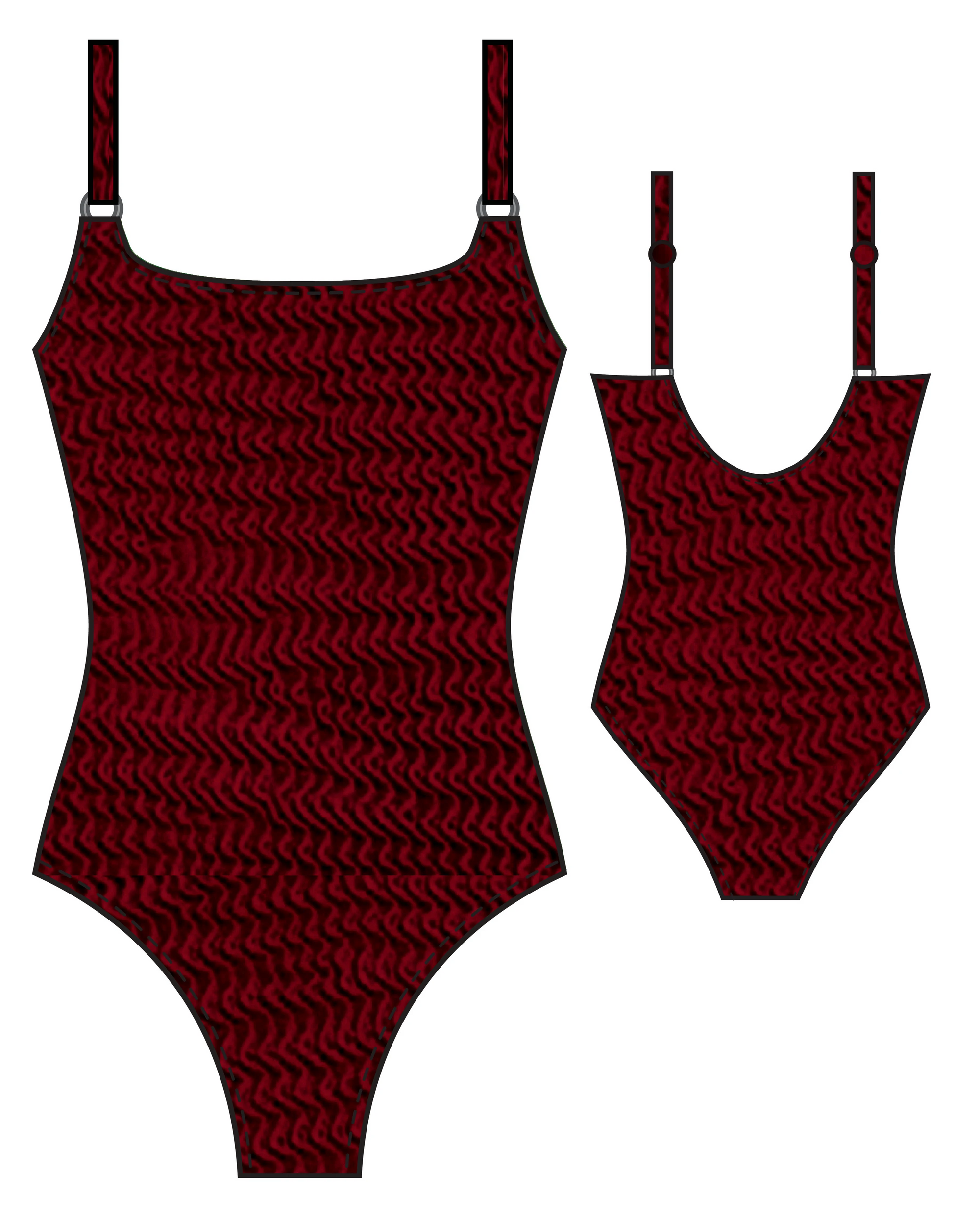 Baku - Ibiza D/E Underwire One Piece - Larx