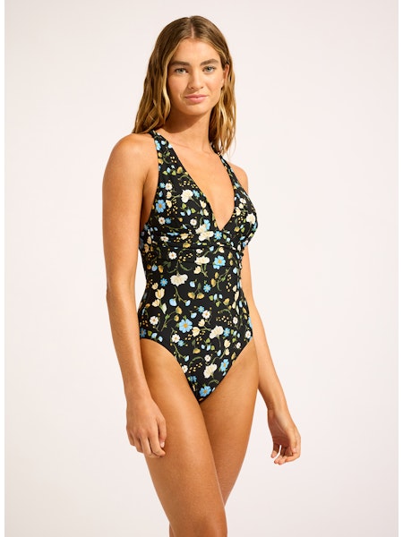 Seafolly - Modern Romance Cross Back One Piece