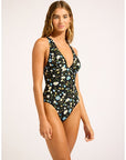 Seafolly - Modern Romance Cross Back One Piece