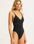 Seafolly - Seafolly Collective V Neck One Piece - Larx