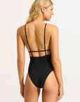 Seafolly - Seafolly Collective V Neck One Piece - Larx