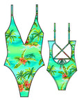 Baku - Cocos Island Deep V One Piece - Larx