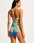 Seafolly - South Pacific Bandeau One Piece - Larx
