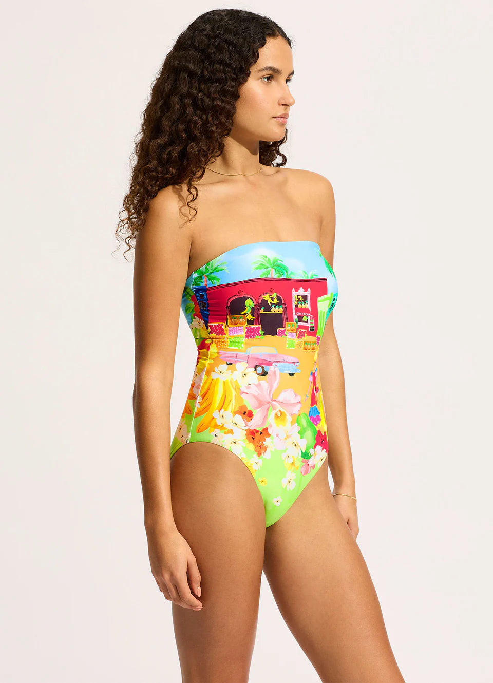 Seafolly - Cuba Bandeau One Piece - Larx