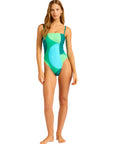 Seafolly - Sorrento DD Bandeau One Piece Vivid Green