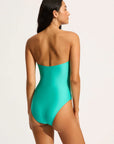 Seafolly - Palermo Ring Front Bandeau One Piece - Larx