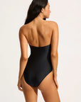 Seafolly - Palermo Ring Front Bandeau One Piece - Larx