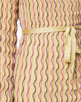 M Missoni - Wave Print Gold Dress