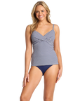 Sunseeker - Summer Surf Twist Front Singlet