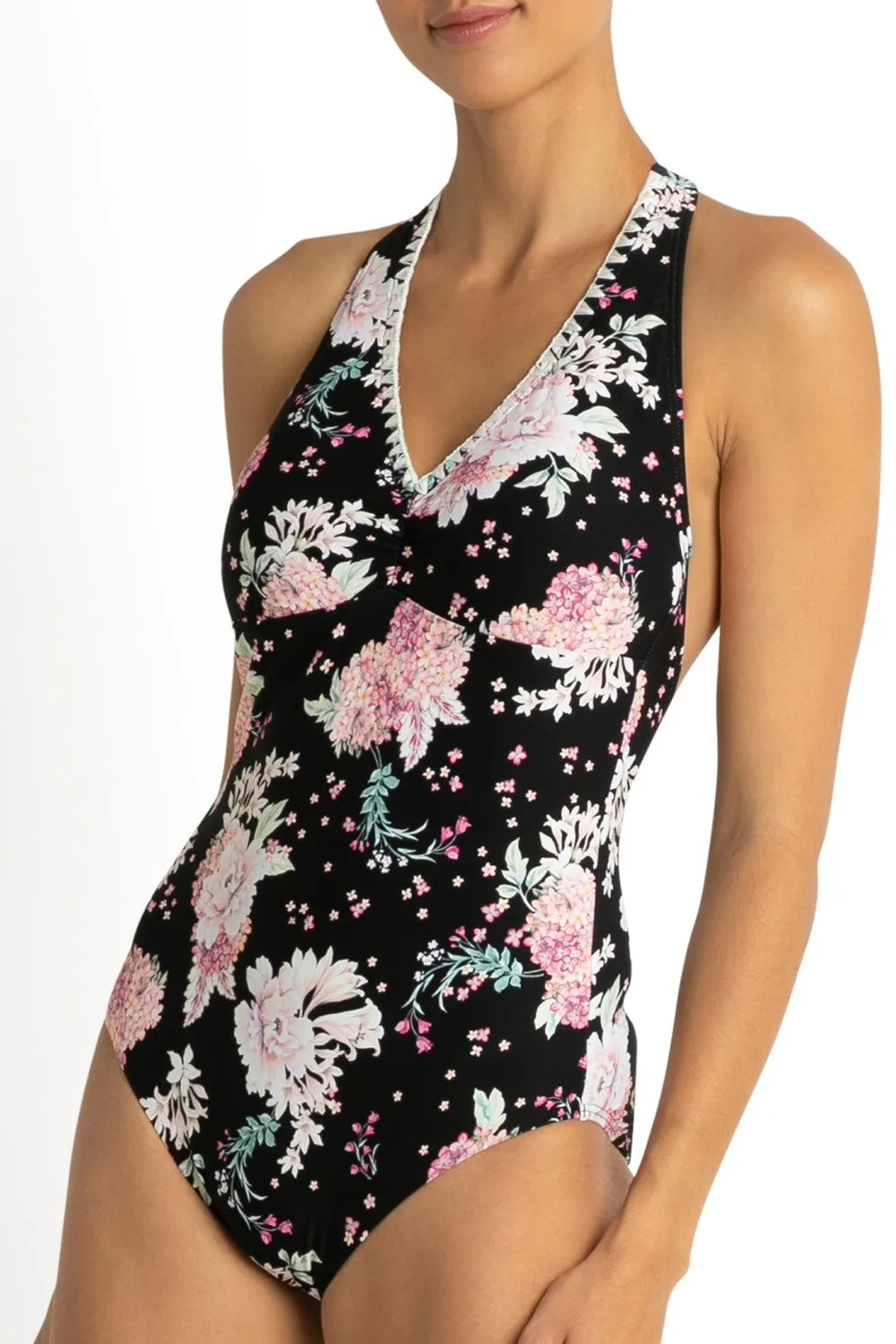 Sunseeker - Notting Hill D-DD Halter One Piece - Larx