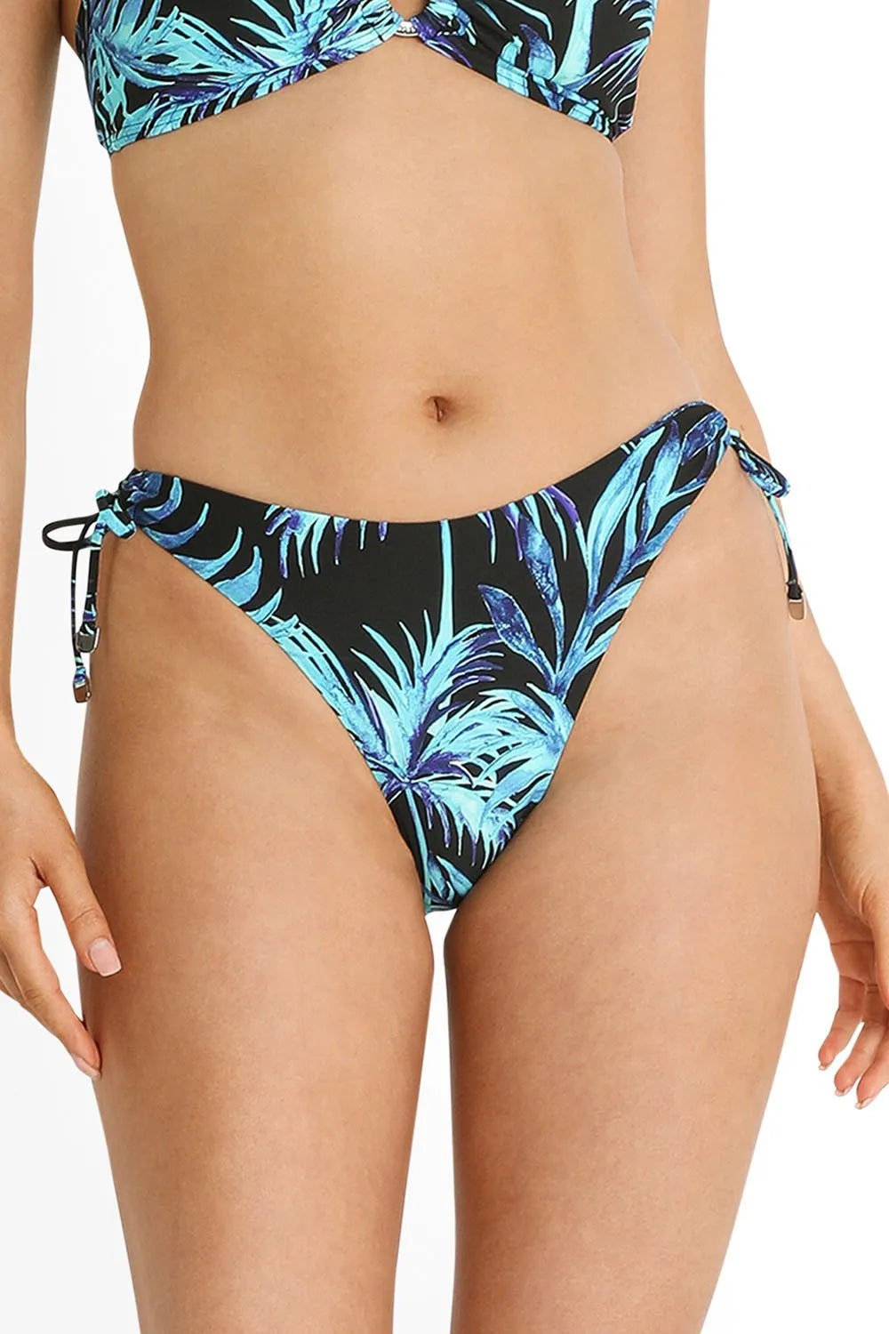 Sunseeker - Pina Colada High Leg Tie Side Pant - Larx