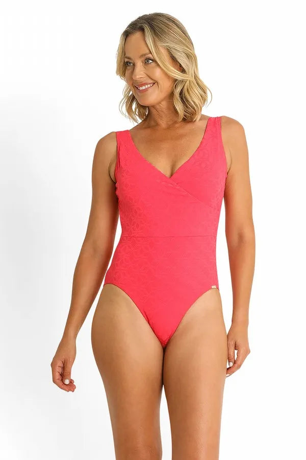 Jantzen - Prism Minimal Surplice One Piece - Larx