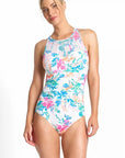 Jantzen - Fresia High Neck Cross Strap Mastectomy One Piece