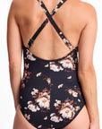 Jantzen - Hartland High Neck Cross Strap Mastectomy One Piece