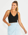 Sass Clothing - Tiana Seamfree Cami - Larx