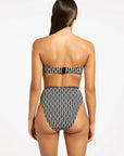 Jets - Spring Geo U Trim Bandeau Bikini Top