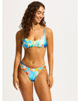 Seafolly - High Leg Ruched Side Pant - Larx