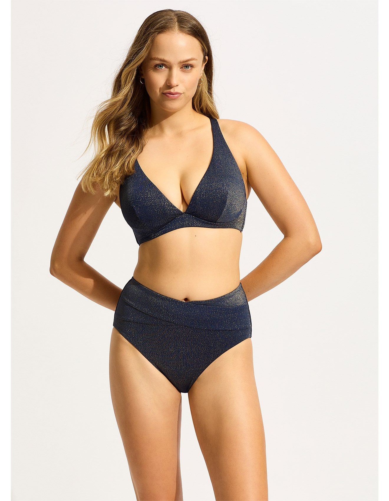 Seafolly - Poolside High Waist Pant - Larx