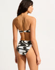 Seafolly - Wavelength Hi Leg Ruched Side Pant - Larx
